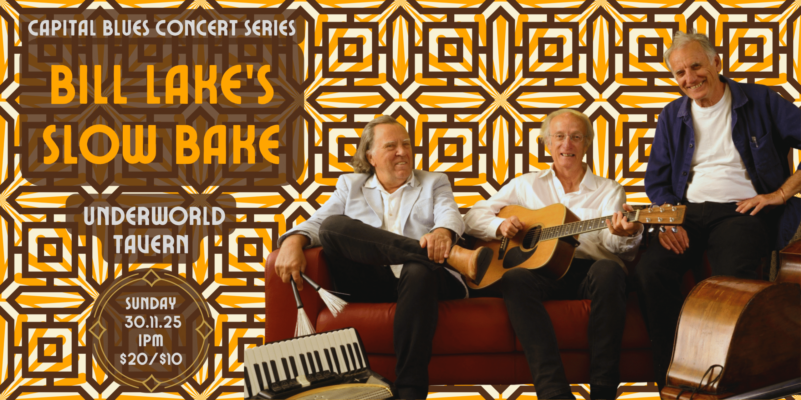 Live blues music in Wellington