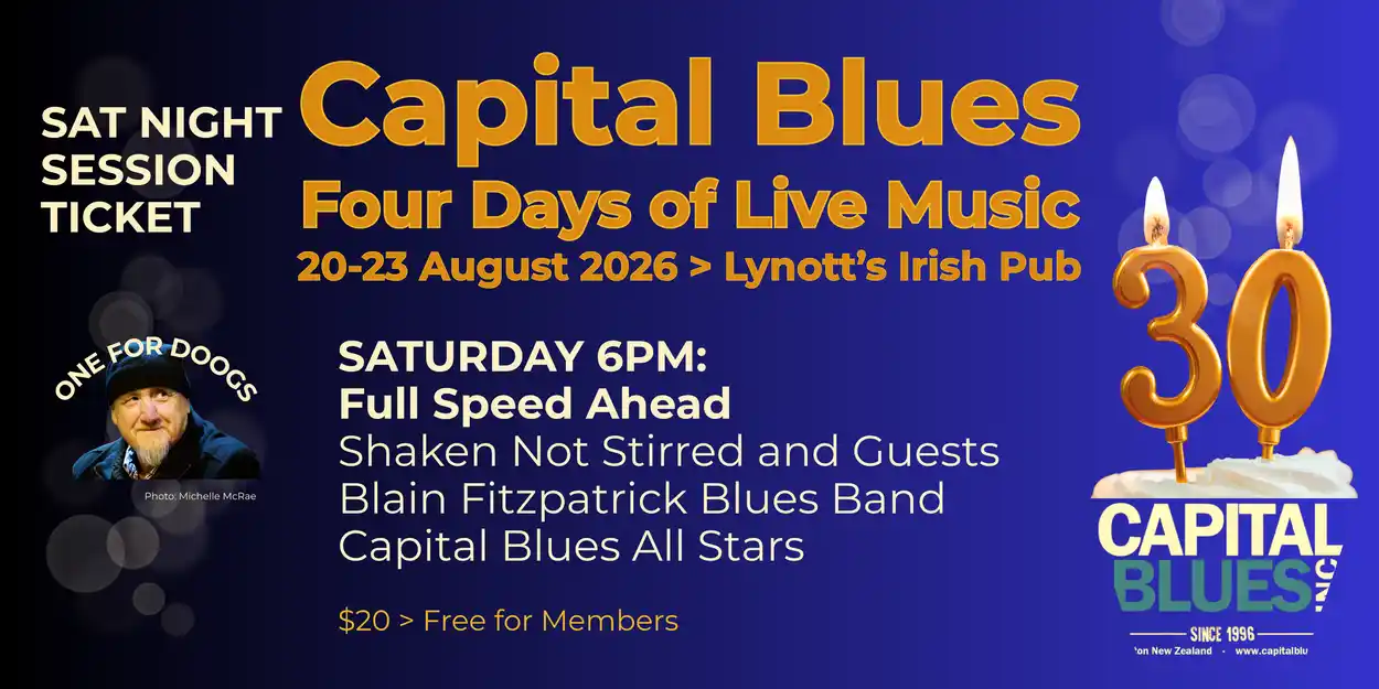 Live blues bands in Wellington